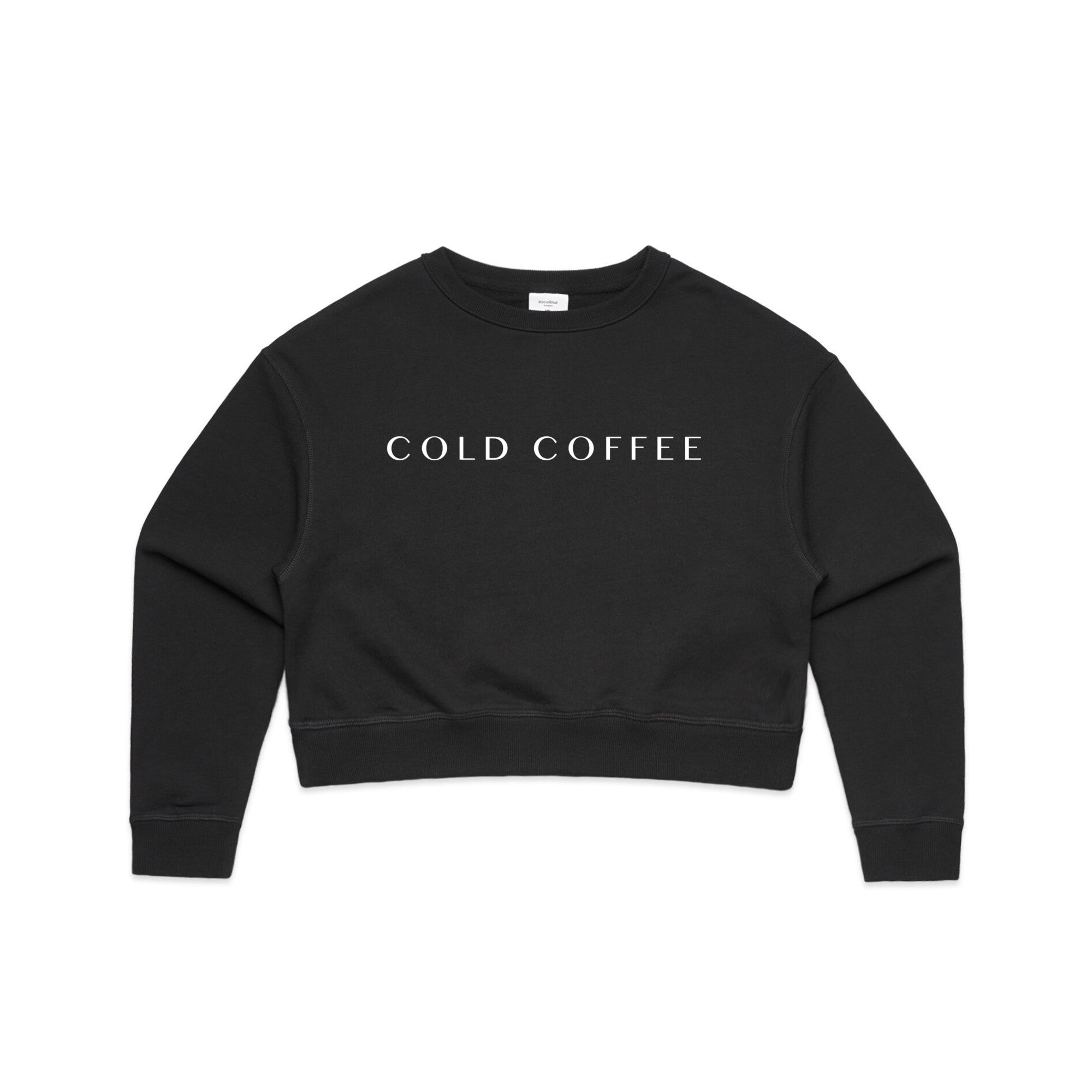 Cold Coffee - Women's Crop Crew (AS 4123)