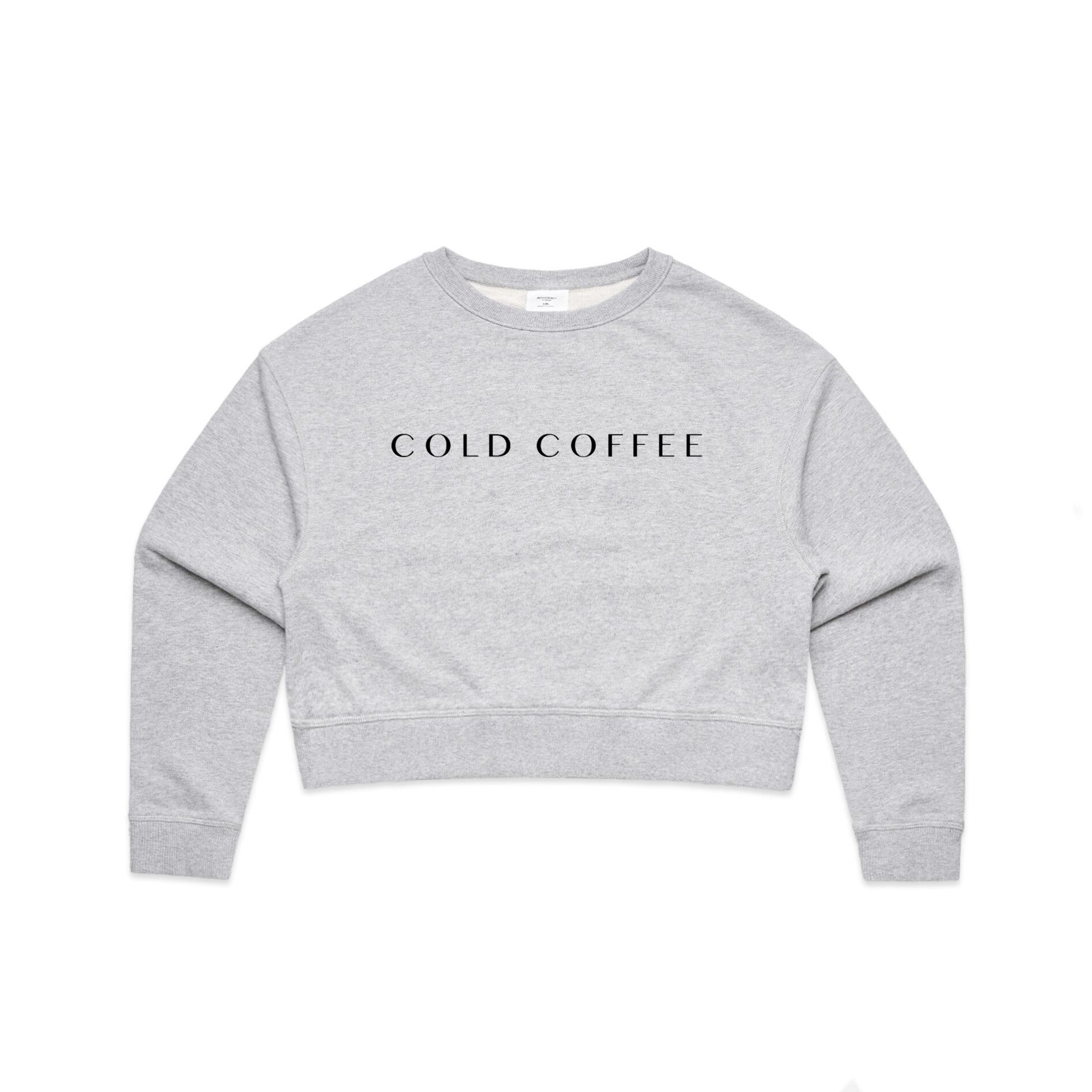 Cold Coffee - Women's Crop Crew (AS 4123)