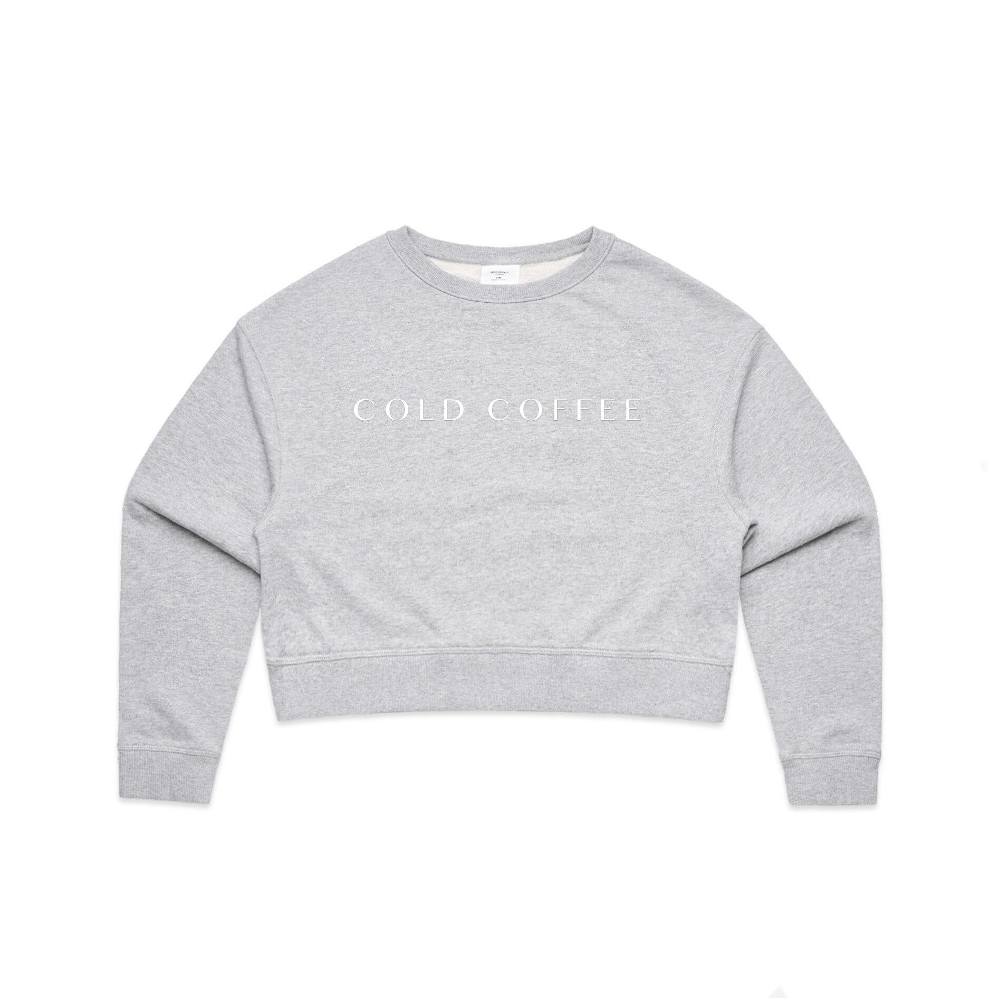 Cold Coffee - Women's Crop Crew (AS 4123)