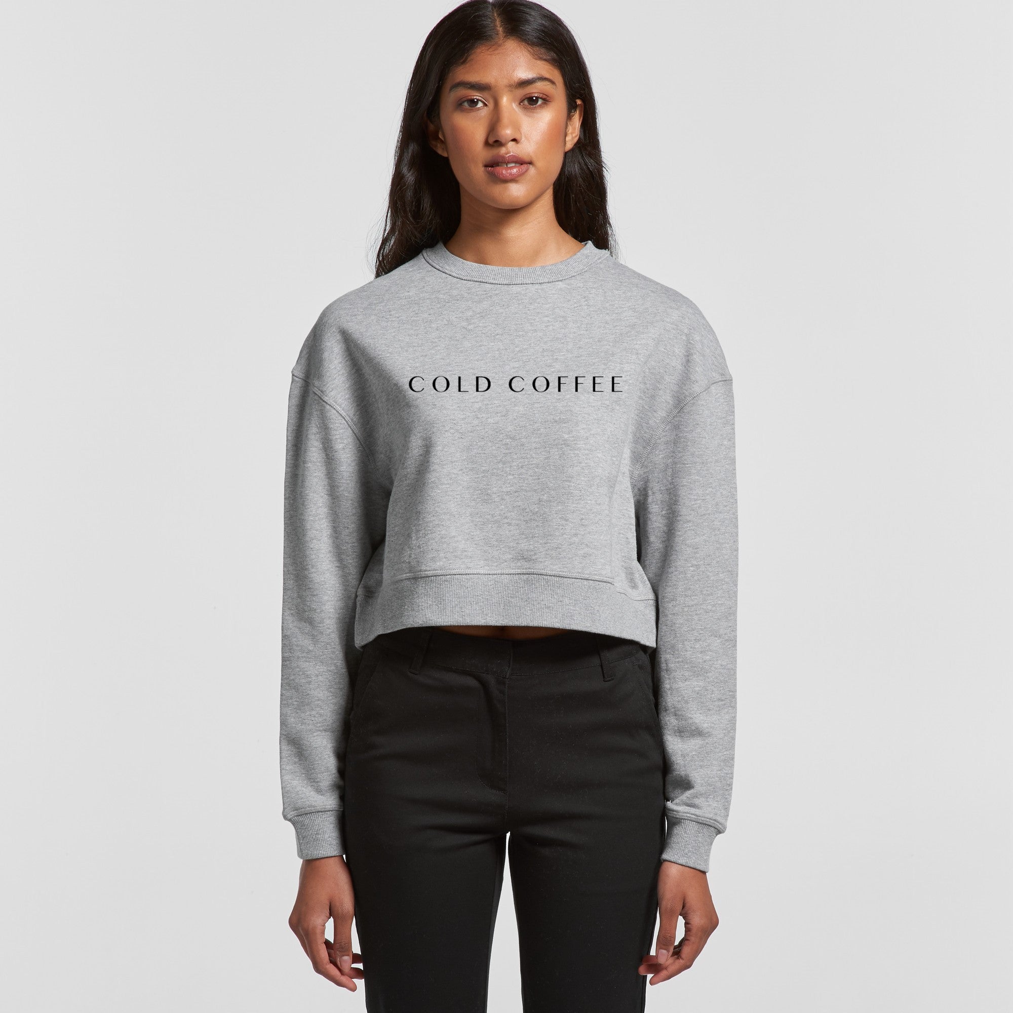 Cold Coffee - Women's Crop Crew (AS 4123)
