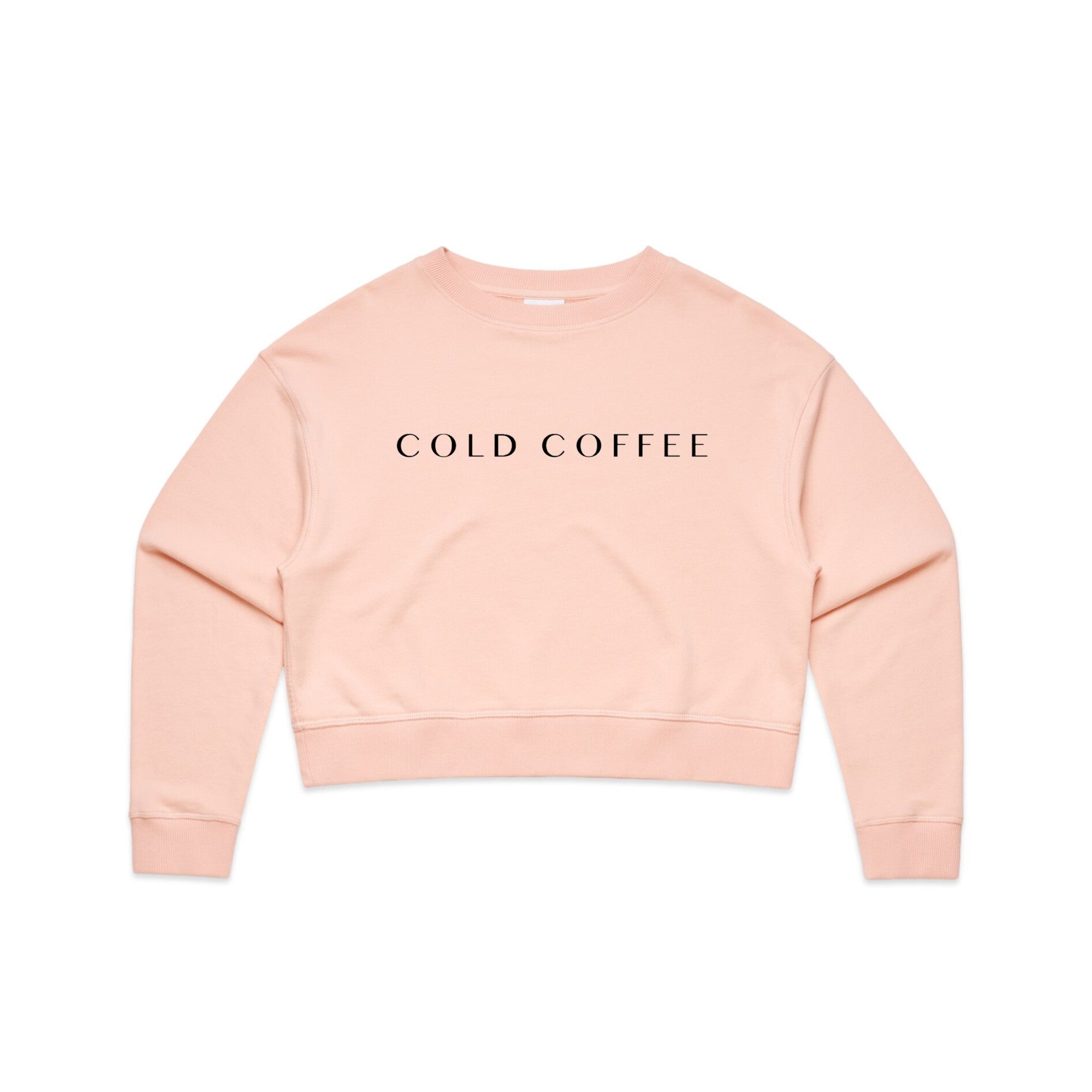 Cold Coffee - Women's Crop Crew (AS 4123)