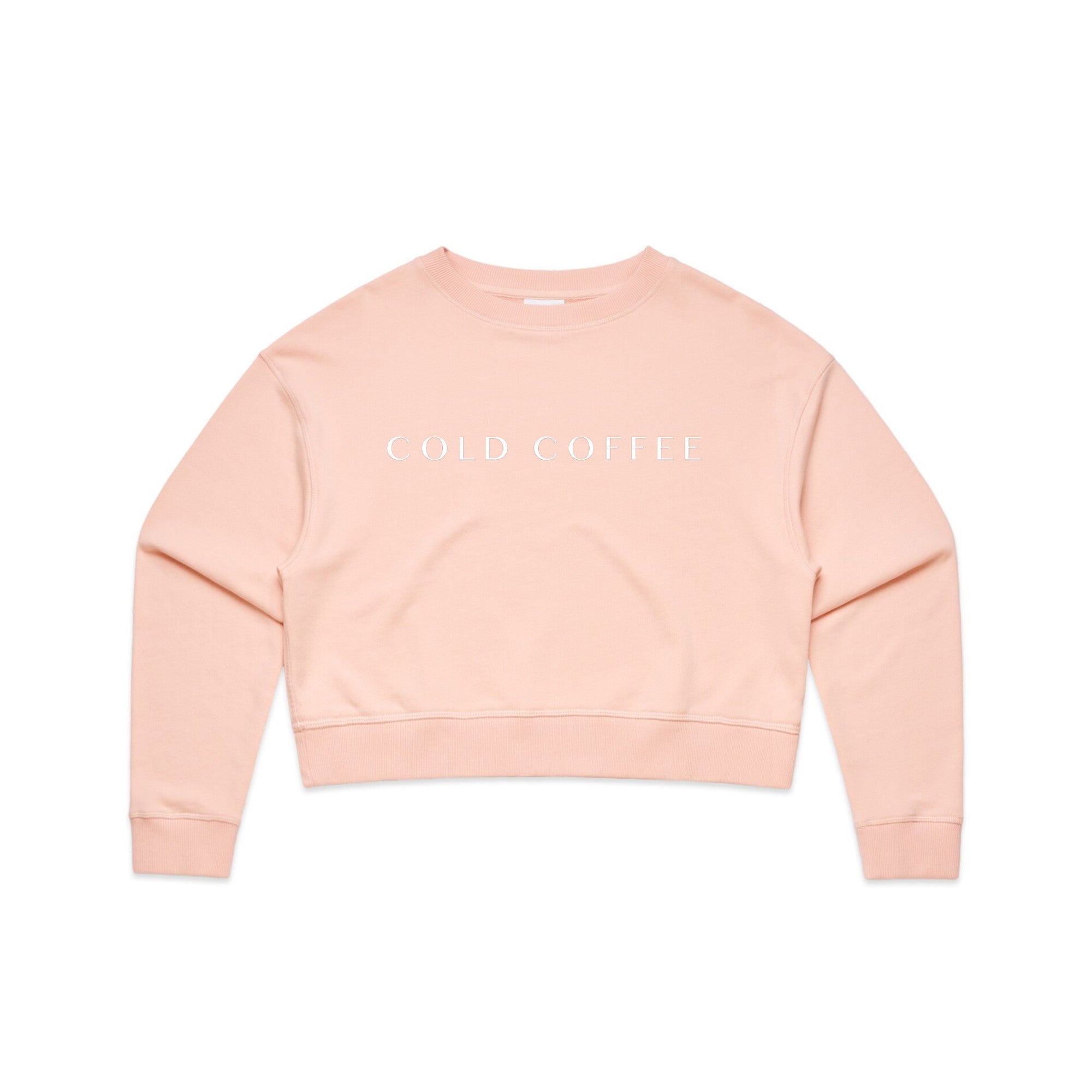 Cold Coffee - Women's Crop Crew (AS 4123)