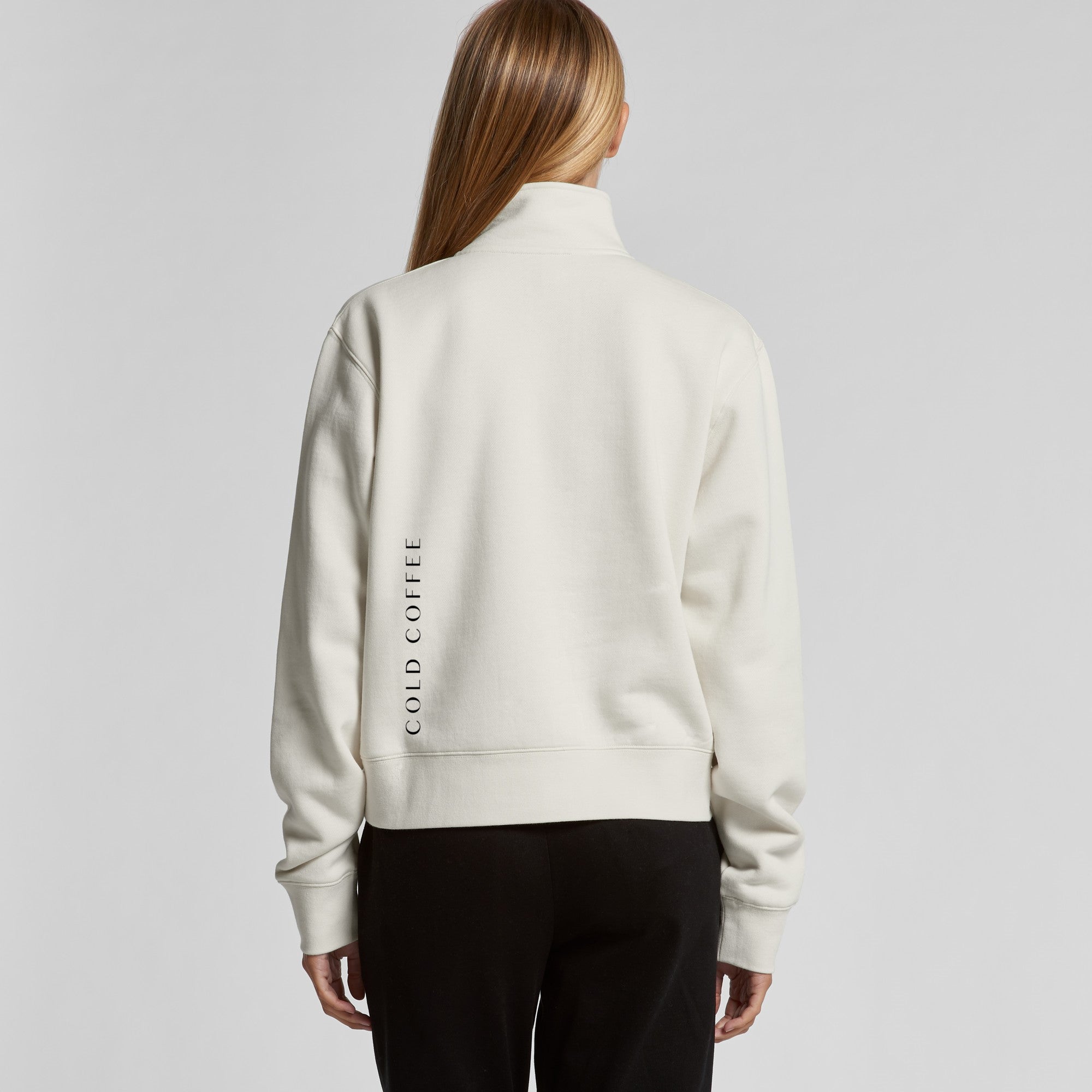 Cold Coffee - Women's Half Zip Jumper (AS 4125)