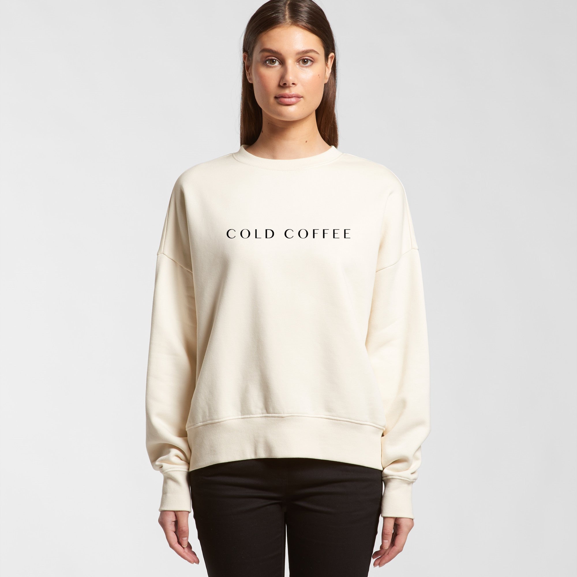 Cold Coffee - Women's Comfy Crew (AS 4145)