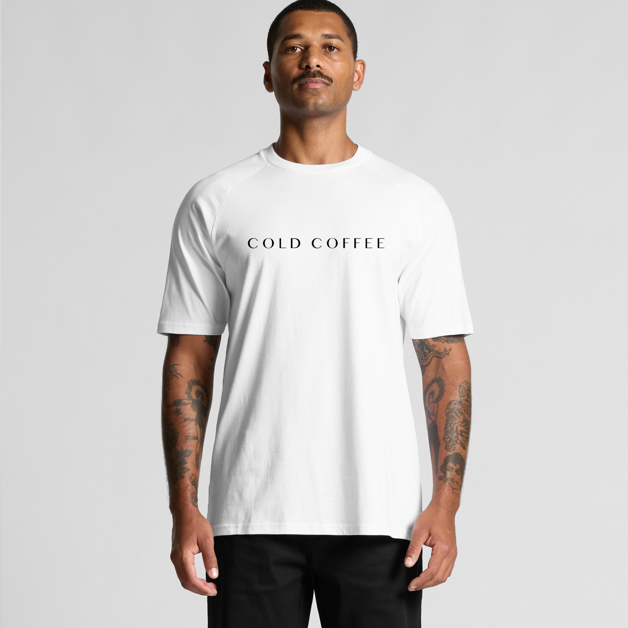 Cold Coffee - Mens Raglan Tee (AS 5001R)*