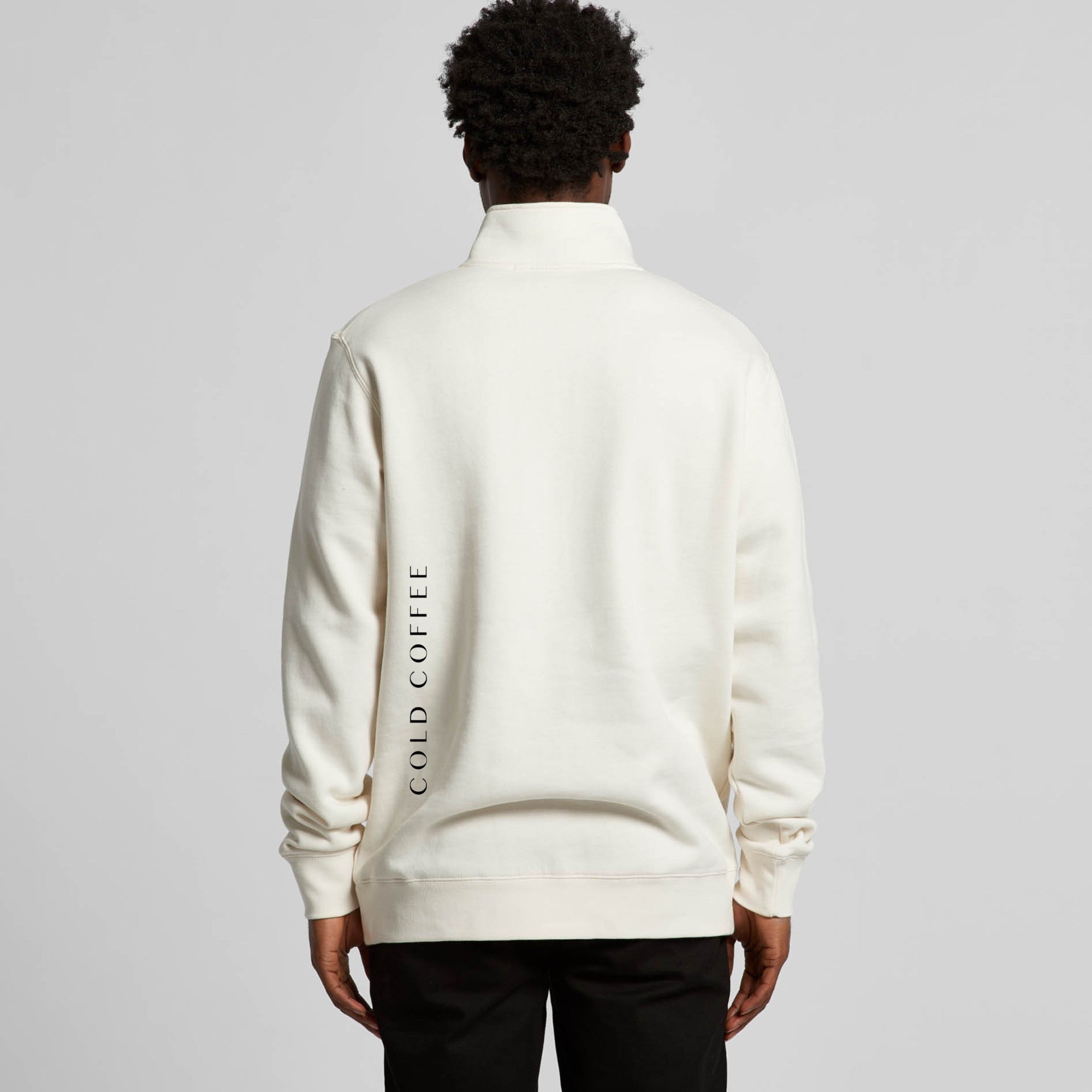 Cold Coffee - Mens Half Zip Jumper (AS 5125)