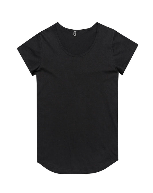 Women's Curved Hem Tee | 6 Colours
